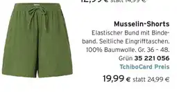 Tchibo Eduscho Musselin shorts Angebot