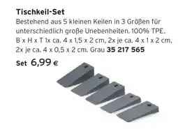 Tchibo Eduscho Tischkeil set Angebot