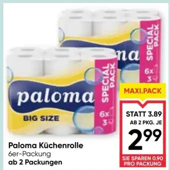 Maximarkt Paloma küchenrolle Angebot