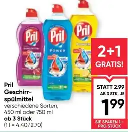 Maximarkt Pril geschirr- spülmittel Angebot