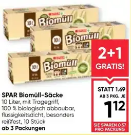 Maximarkt SPAR Biomüll-Säcke Angebot