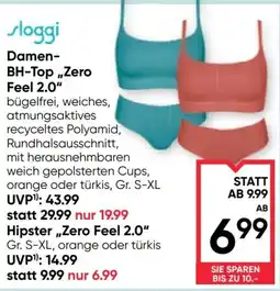 Maximarkt Sloggi damen- bh-top zero feel 2.0 Angebot