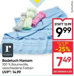Maximarkt Badetuch hamam Angebot