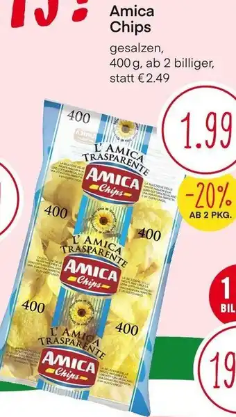 MPreis Amica Chips 400g Angebot