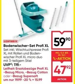 Maximarkt Bodenwischer-set profi xl Angebot