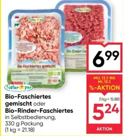 Maximarkt Bio-Faschiertes gemischt oder Bio-Rinder-Faschiertes Angebot