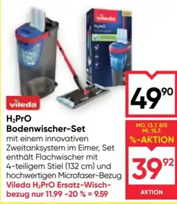 Maximarkt H2 pro bodenwischer set Angebot