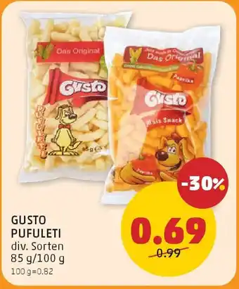 PENNY Gusto pufuleti Angebot