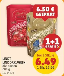 PENNY LINDT LINDORKUGELN Angebot