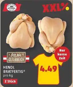 PENNY Hendl bratfertig Angebot
