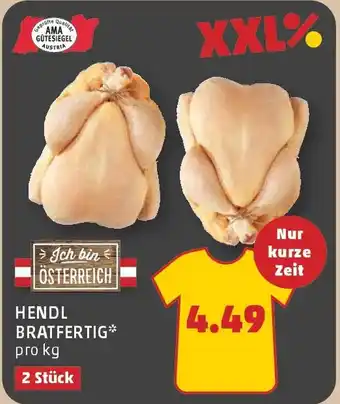 PENNY Hendl bratfertig Angebot