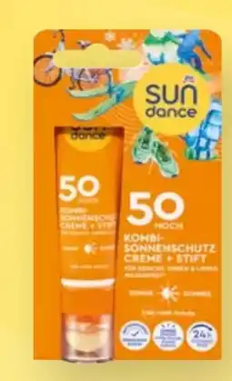 dm Sundance Kombi Sonnenschutz Creme+Stift LSF50 Angebot