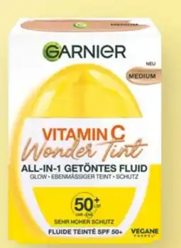 dm Garnier Vitamin C Wonder Tint getöntes Fluid LSF50+ Angebot