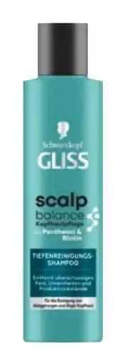 dm Schwarzkopf Gliss Shampoo Tiefenreinigung Scalp Balance Angebot