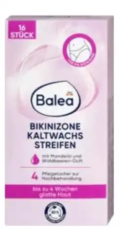 dm Balea Bikinizone Kaltwachsstreifen Angebot