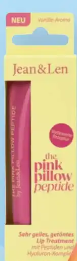 dm Jean & Len Lippenpflege The Pink Pillow Peptide Angebot