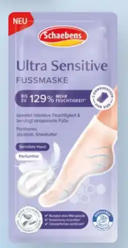 dm Schaebens Fußmaske Ultra Sensitive Angebot
