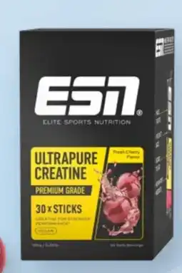 dm ESN Ultrapure Creatine-Pulver Fresh Cherry Sticks Angebot