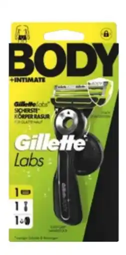 dm Gillette Labs Body Intimate Rasierer Angebot