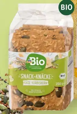 dm dmBio Snack Knäckebrot Käse Kürbiskern Angebot