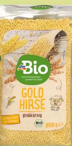 dm dmBio Goldhirse grobkörnig Angebot
