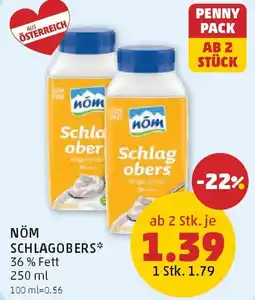 PENNY Nöm schlagobers Angebot