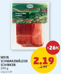 PENNY Wein schwarzwälder schinken Angebot