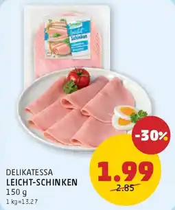 PENNY Delikatessa leicht-schinken Angebot