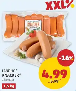 PENNY Landhof knacker Angebot