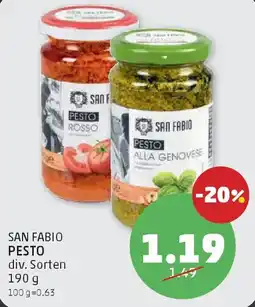 PENNY San fabio pesto Angebot