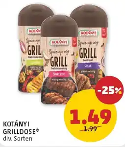 PENNY Kotányi grilldose Angebot