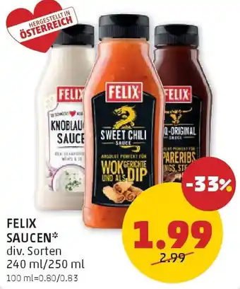 PENNY Felix saucen Angebot
