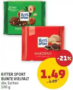 PENNY Ritter sport bunte vielfalt Angebot