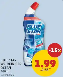 PENNY Blue star wc-reiniger ocean Angebot