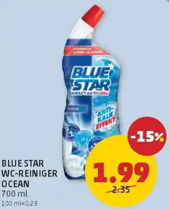 PENNY Blue star wc-reiniger ocean Angebot