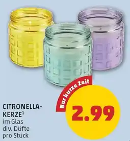 PENNY Citronella- kerze Angebot