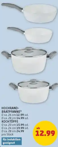PENNY Hochrand- bratpfanne Angebot