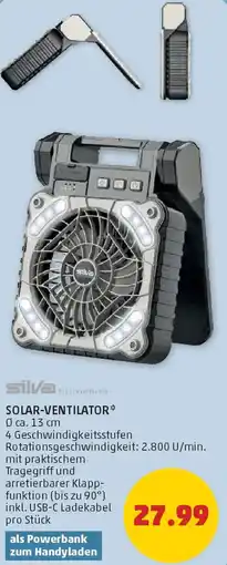 PENNY Solar-ventilator Angebot