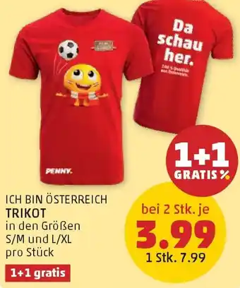PENNY Ich bin österreich trikot Angebot