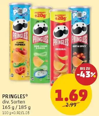 PENNY Pringles Angebot