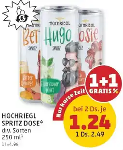 PENNY Hochriegl spritz dose Angebot