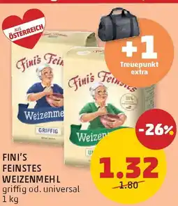 PENNY Fini's feinstes weizenmehl Angebot