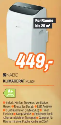 ETech Nabo klimagerät ka12105 Angebot