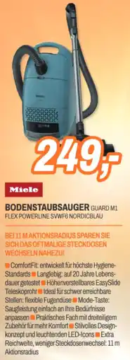 ETech Bodenstaubsauger guard m1 flex powerline svwf6 nordicblau Angebot