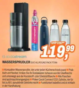 ETech Wassersprudler duo allround pack titan Angebot