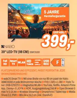 ETech Nabo 39" LED-TV (98cm) 39wo5000 Angebot