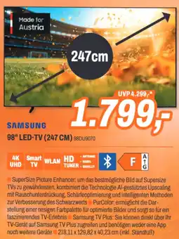ETech Samsung 98" LED-TV (247 cm)98du9070 Angebot