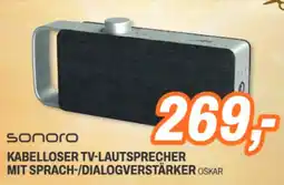 ETech Kabelloser tv-lautsprecher mit sprach-/dialogverstärker oskar Angebot