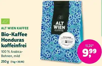 Bio-Kaffee Honduras koffeinfrei