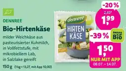 Denn's Biomarkt Bio-Hirtenkäse Angebot